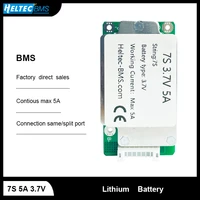 heltec 24v bms 7s 5a 18650 lipo li ion lithium battery pack bms pcb pcm circuit board for ebike escooter electric bicycle