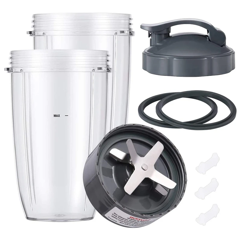 Сменные детали совместимы с чашками NutriBullet лезвиями и для блендера 600 Вт/900 Вт (24