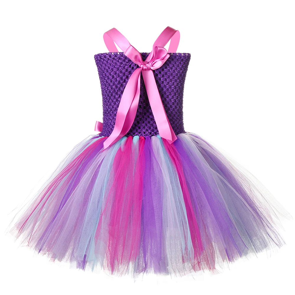 С милой совой юбка-пачка для девочек повязка на голову с декоративным бантом из