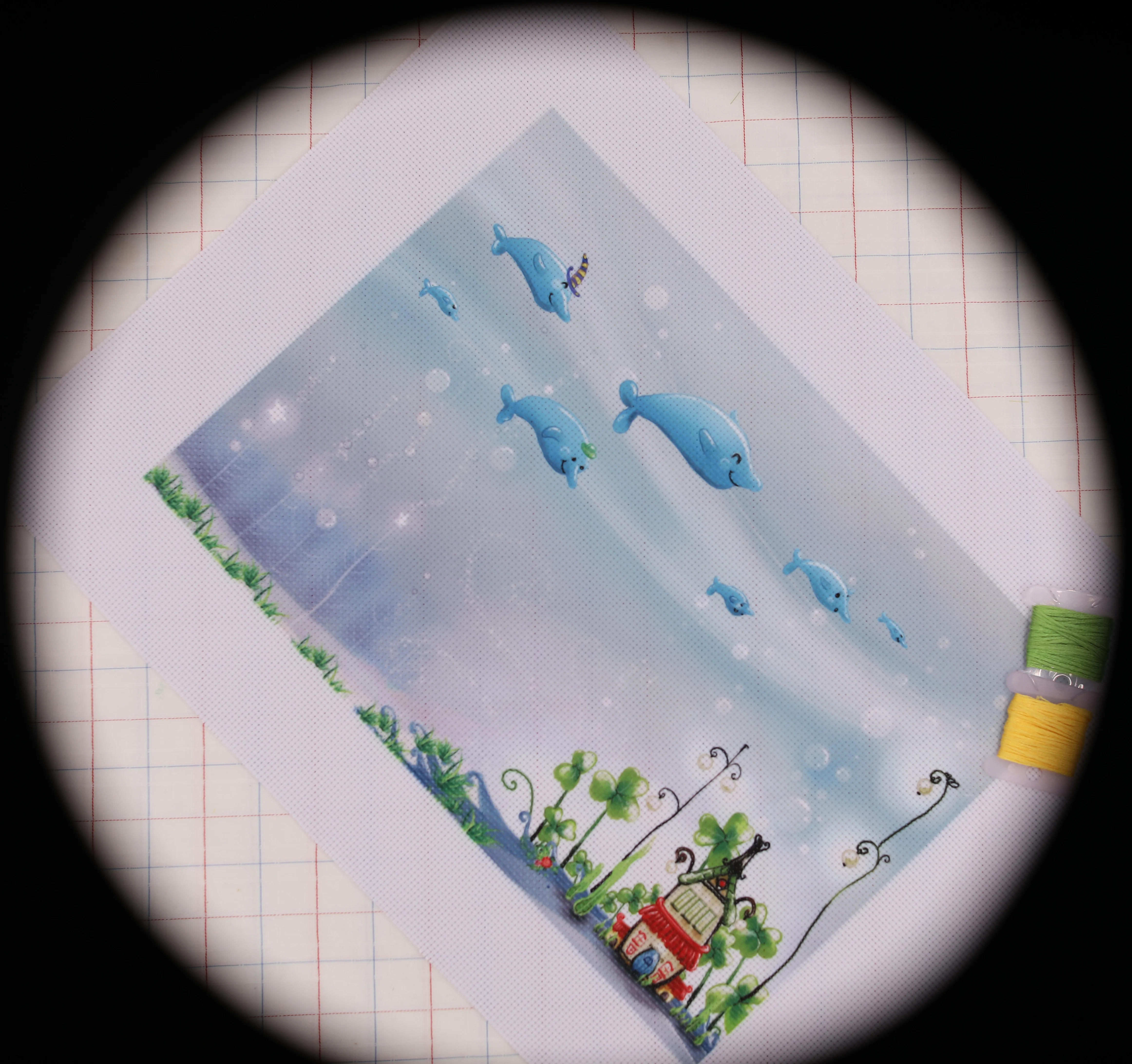 Набор для вышивки крестиком (14 шт.) цвет в ассортименте | Дом и сад