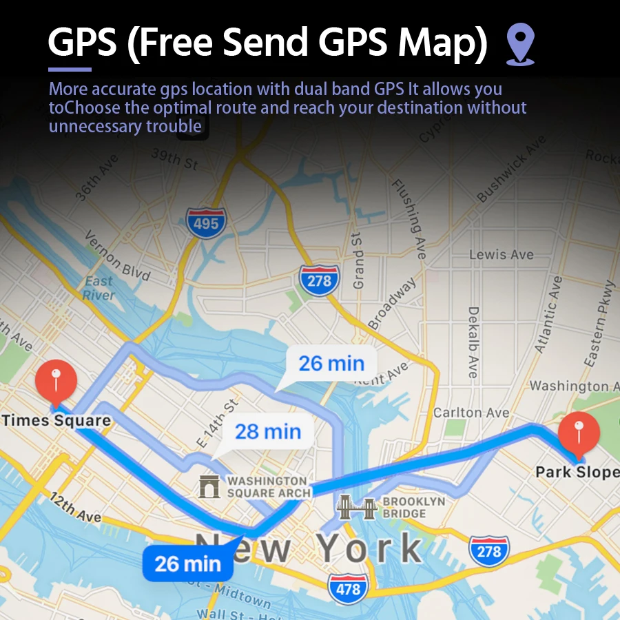 Дропшиппинг 4G Автомобильный видеорегистратор GPS навигатор грузовик ADAS видео