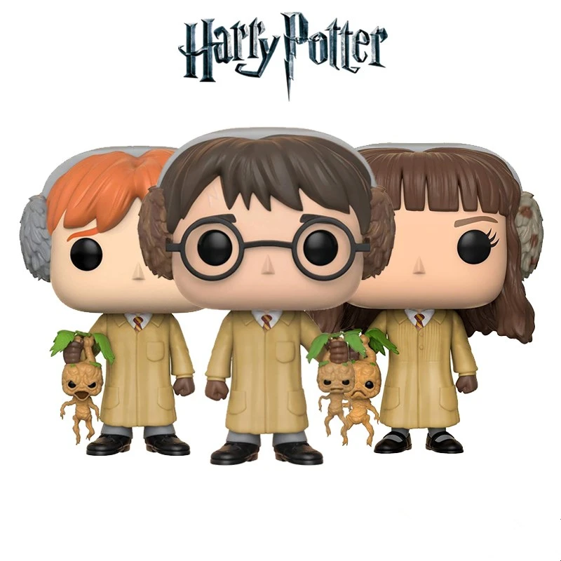 FUNKO POP Movie: Гарри Поттер-Гермиона/Рон виниловые куклы для детей на день рождения Коллекционная модель игрушки подарок официальная оригинальная коробка
