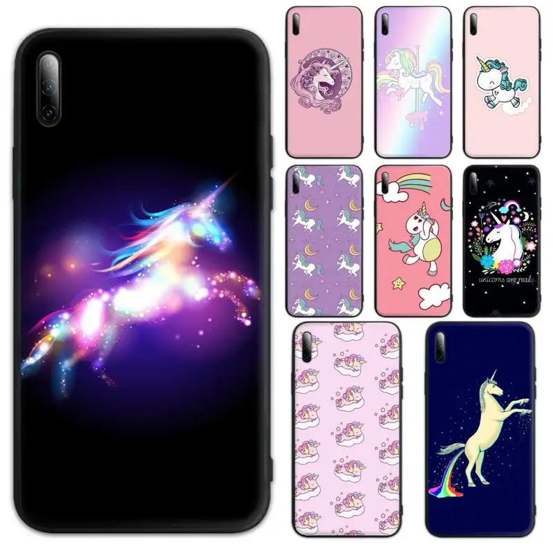 

Cartoon Unicorn Capa Phone Case Phone Case For Samsung S7 S8 S9 S10 S20 S21 S30 Plus Ultra TPU Cover