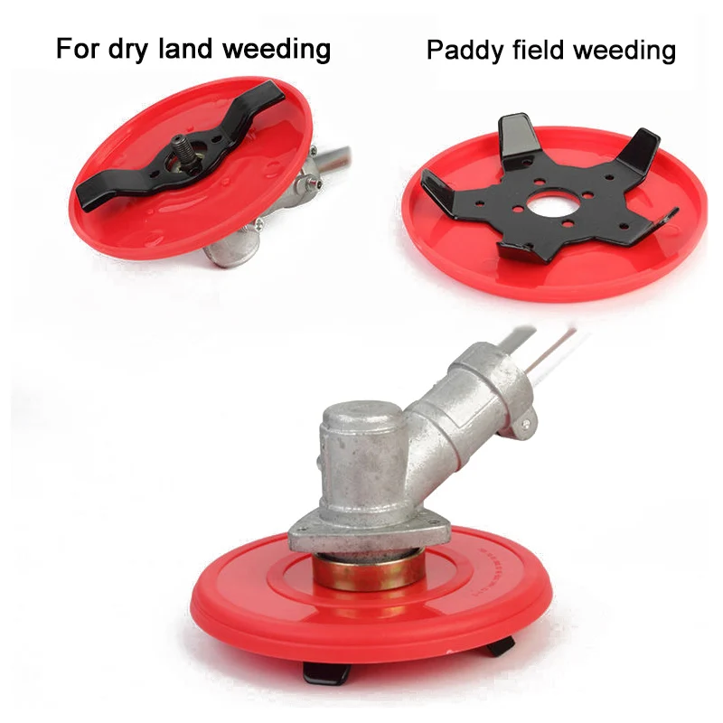 

Multi-functional Trimmer Head Universal Lawn Mower Garden Tool Parts Brush Weed Cutter Blades Steel Hedge Grass Trimmer Head