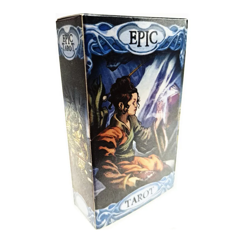 

Epic Tarot Cards with PDF Guidebook English Version Oracle Cards Deck English Board Game