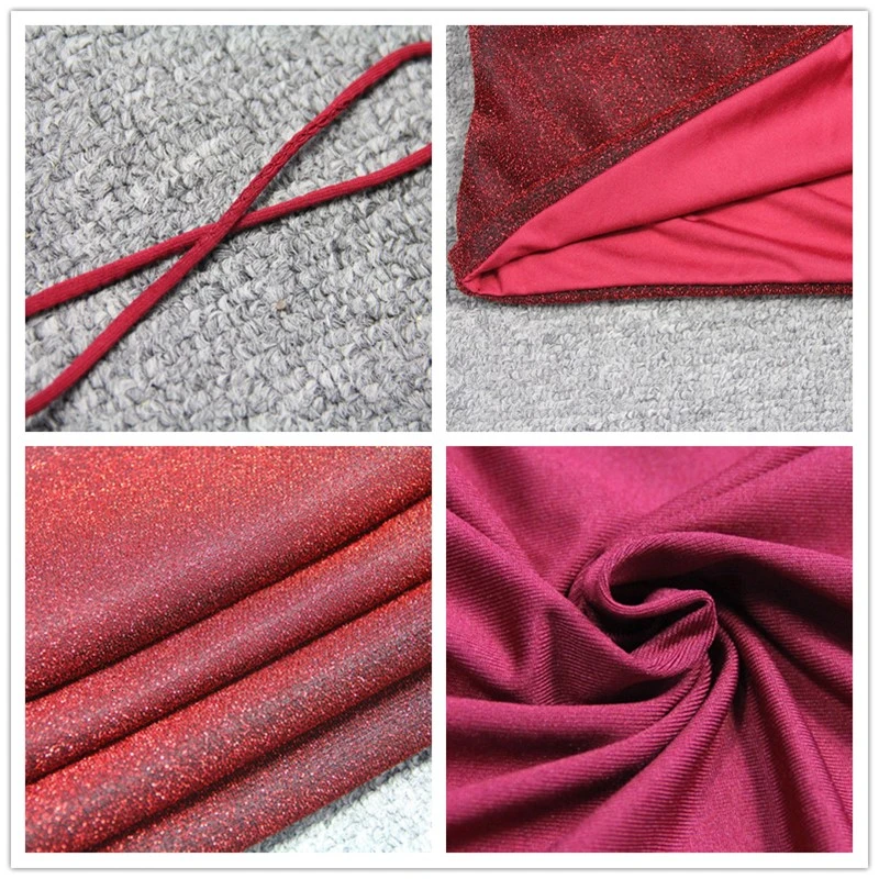 Женское Клубное платье без рукавов Fuedage вечернее с блестками и однотонное на