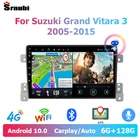 Srnubi Android 10 автомобильное радио для Suzuki Grand Vitara 3 2005-2015 мультимедийный видеоплеер 2 Din GPS навигация Carplay головное устройство
