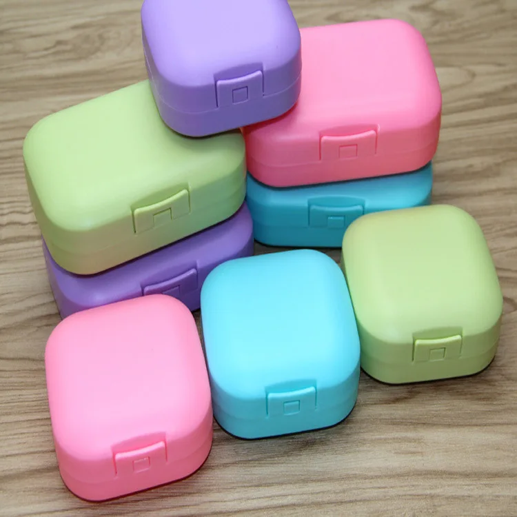 Съемный держатель для мыла портативный пластиковый контейнер ванной и душа дома