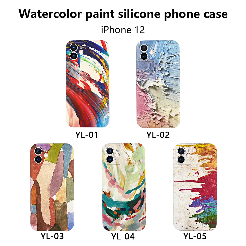 

For iPhone 12 Pro Cases Graffiti Art Clear Phone Case For iPhone 12 Pro Max 11 XR XS Max 8 7 Plus X Soft Shockproof Bumper Coque