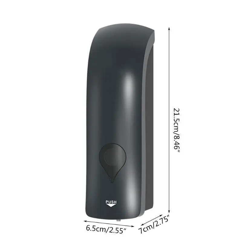 

Hand Soap Dispenser 300ml Manual Shower Gel Shampoo Sanitizer Dispenser