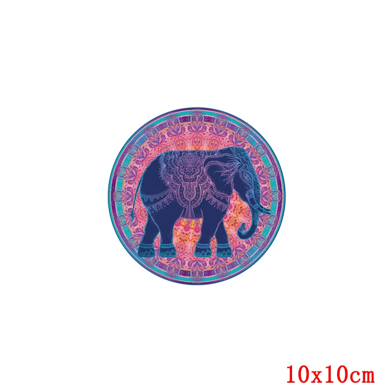 Термонаклейки на одежду термонаклейки с рисунком мандалы цветов полос - купить