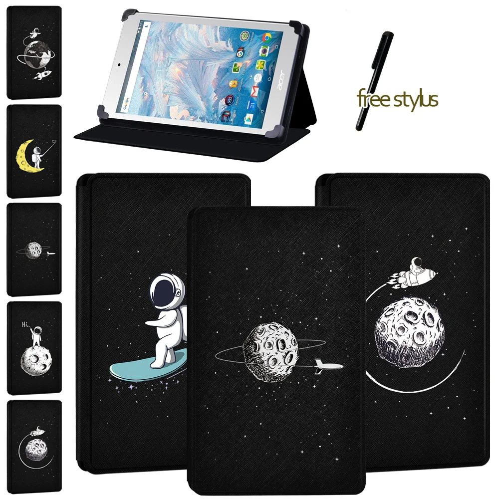 Крышка чехол для Acer Iconia One 8 B1 850/Iconia 810/B1 811/Iconia (860/870) астронавт печать планшетный +