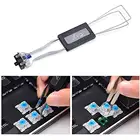 Универсальный Съемник металлической клавиатуры, съемник клавиш, инструмент для очистки, для механической клавиатуры, стартера устройство для снятия клавиш клавиатуры, съемник клавиш, портативный