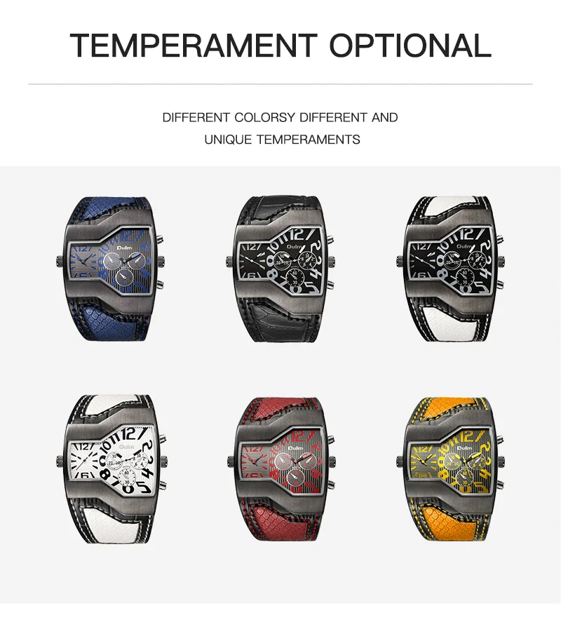 Оригинальные военные часы OULM спортивные мужские 2020 повседневные модные наручные