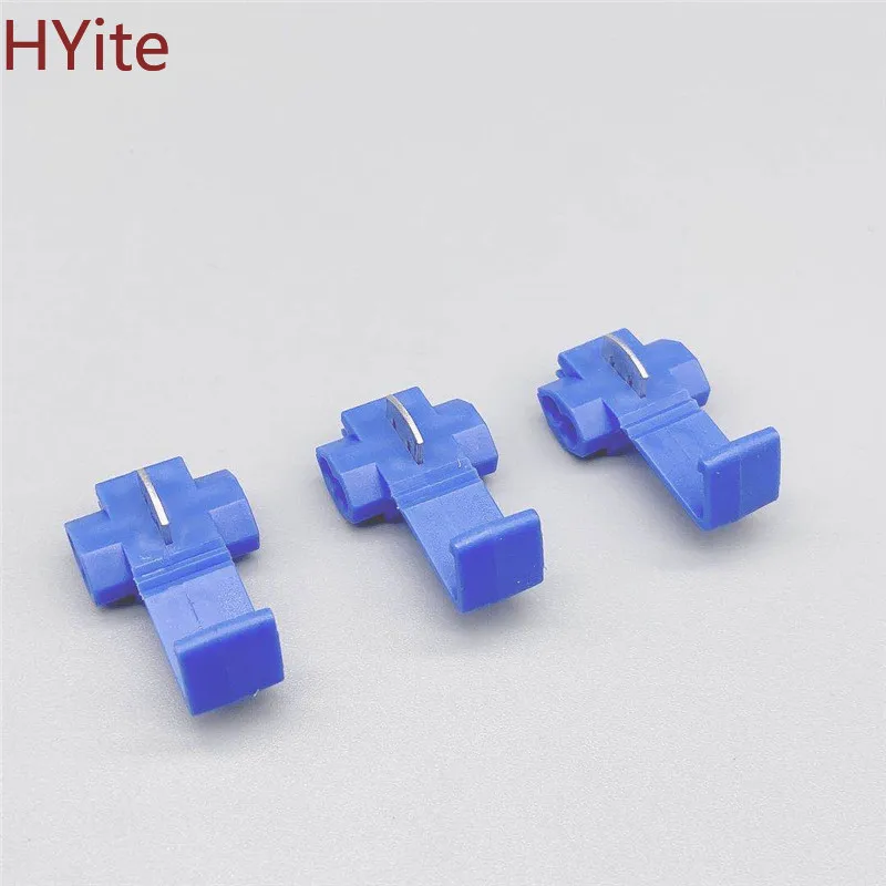 10 шт. Т-образные соединители для электрических кабелей 1 5-2 5 мм2 16-14 AWG |