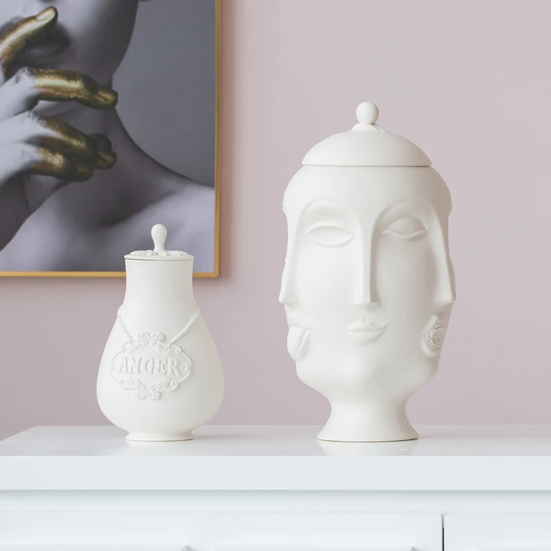 Американская оригинальная многолицевая ваза подарок на новоселье модные товары