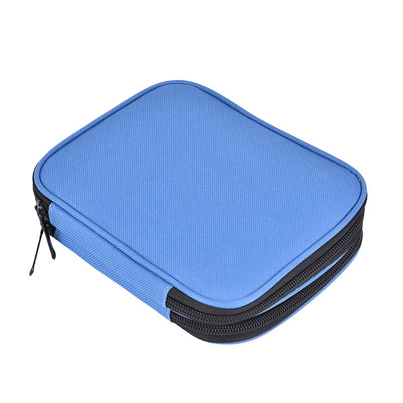 Чехол для вязания крючком органайзер сумка на молнии с веб-карманами различных