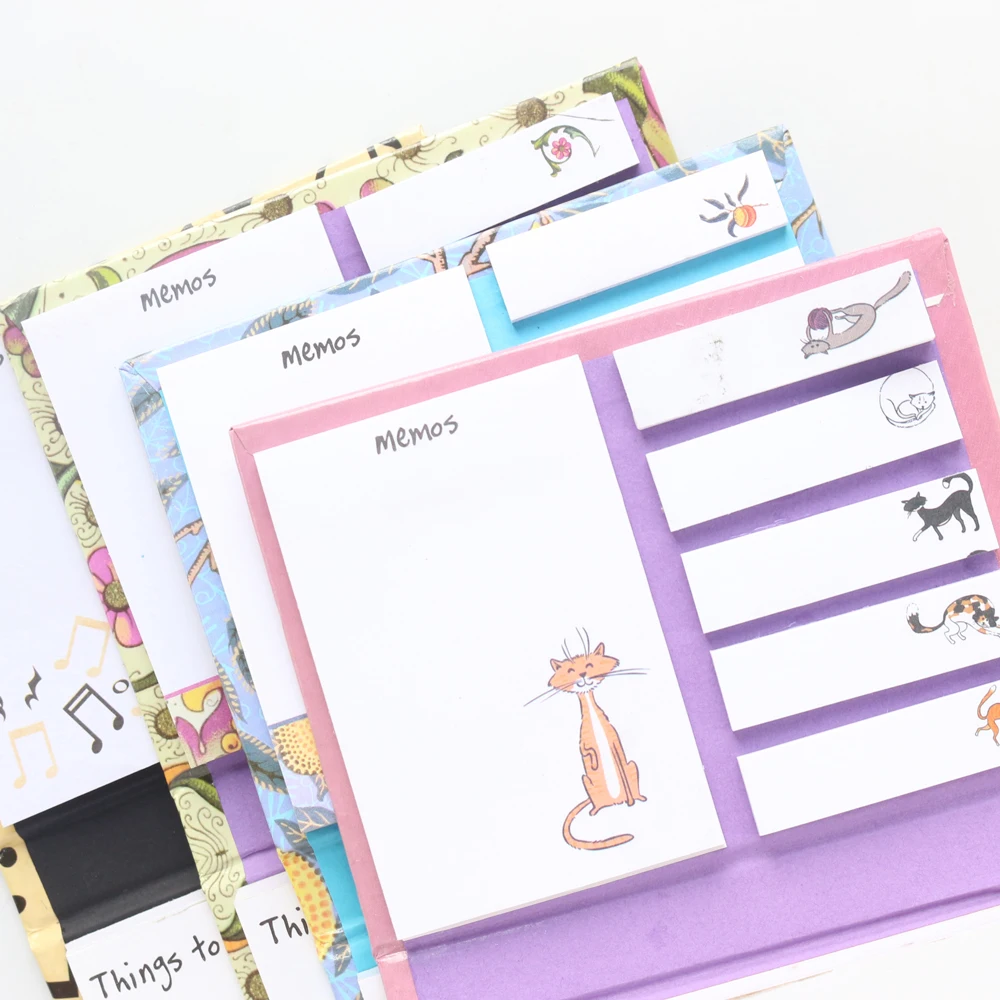 Domikee милый мультяшный Школьный набор блокнотов для записей канцелярские