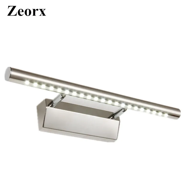 Светодиодная настенная лампа ZEORX SMD5050 для ванной комнаты миниатюрный светильник