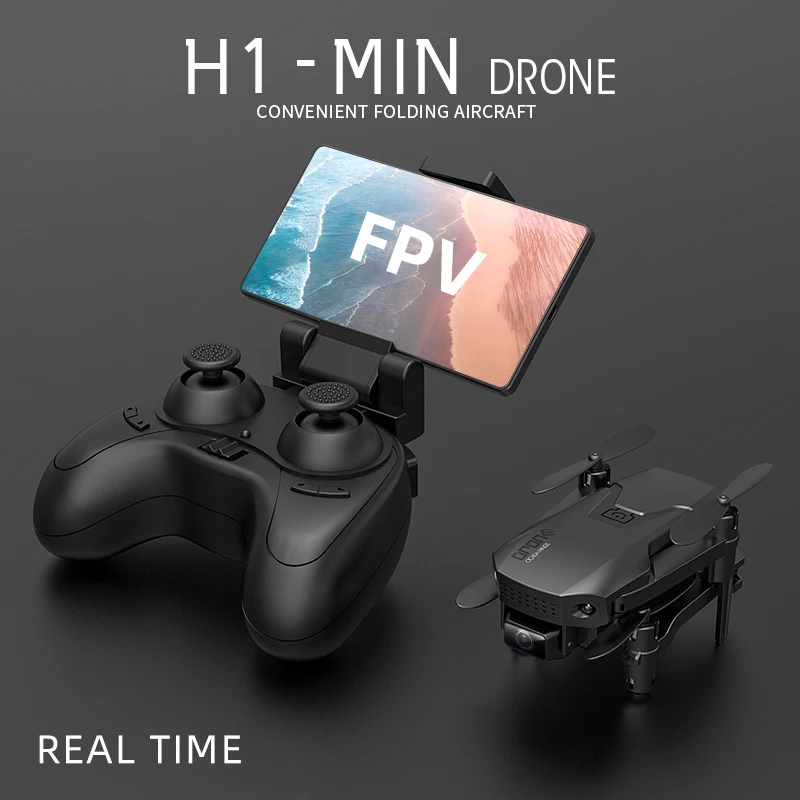 2021 маленький складной HD Бла (беспилотный летательный аппарат Дрон Wi-Fi FPV H1