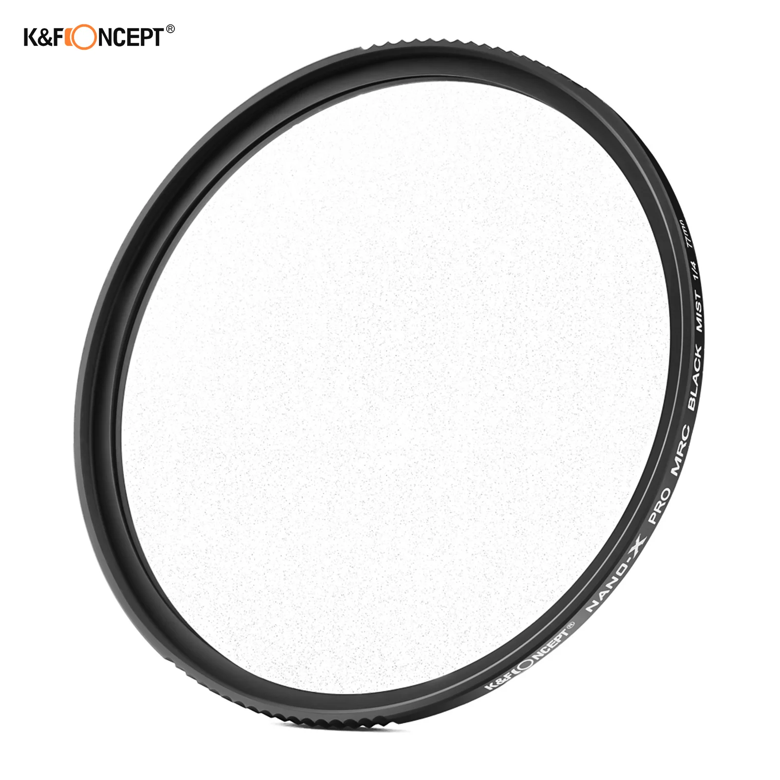 

K&F CONCEPT Soft Focus Filter Diffusion Filters Black Mist 1/4 Waterproof Scratch-Resistant for DSLR camera Lens Focus Filter