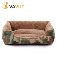 soft fluffy camo small large big dog bed for large medium small pet beds house for dogs cats sofa large dog bed