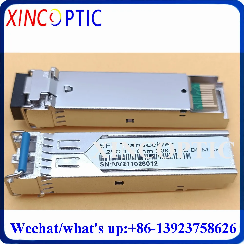 20 шт. бесплатная доставка Φ 1 25 base-lx Гбит/с дуплексный двойной LC G нм км модуль