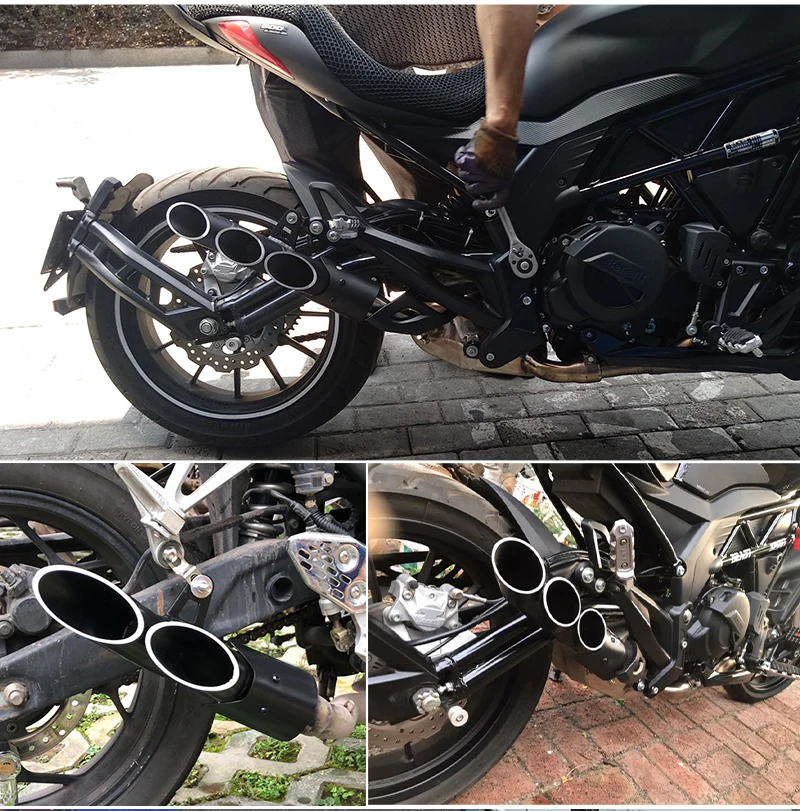Глушитель выхлопной трубы для мотоцикла глушитель Mt09 Nmax Rx 570 Z900 Yamaha Mt 07 Cb650r Honda Cb 550
