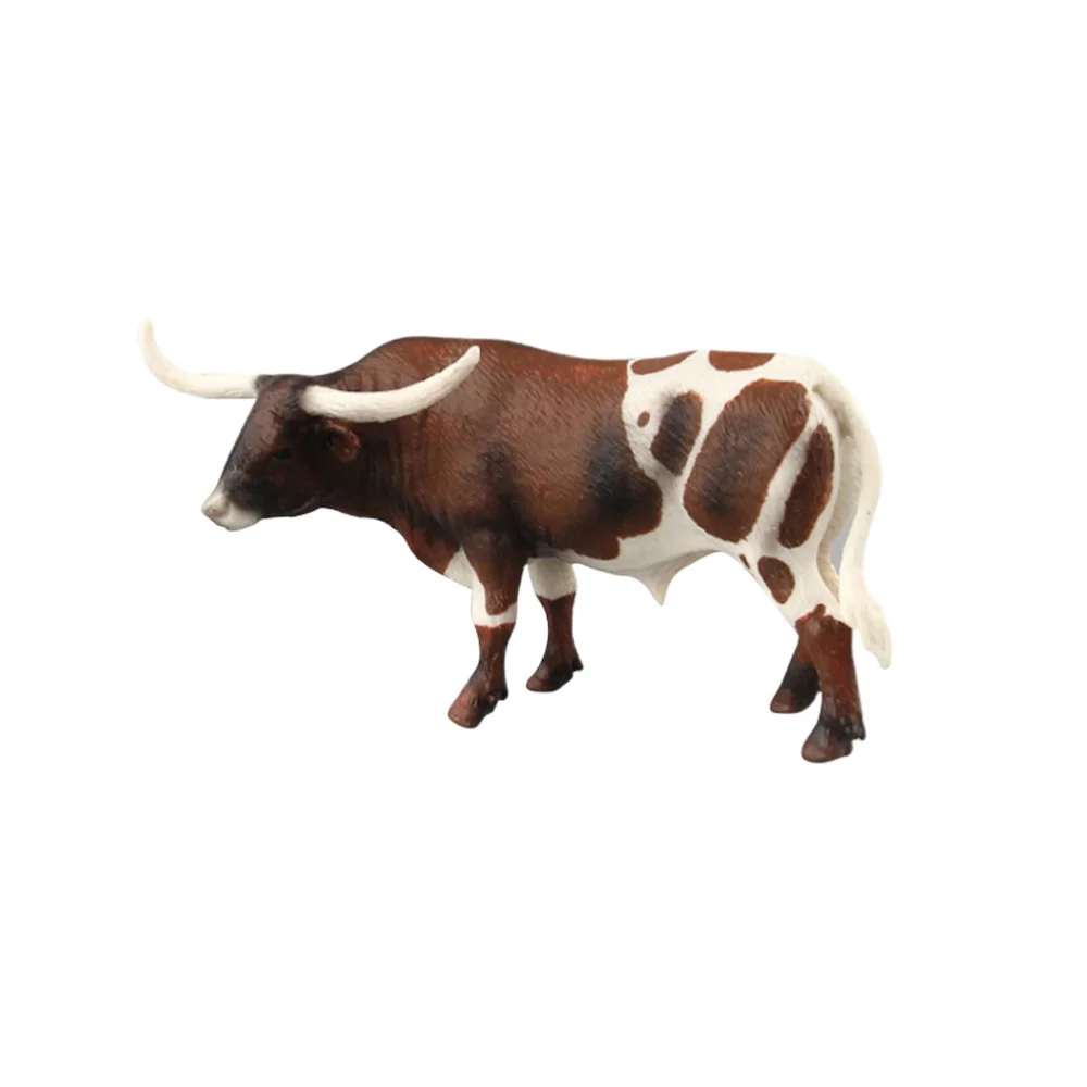 

1pc Simulation African Wildlife Model Mini Animal Model Cognitive (Bull)