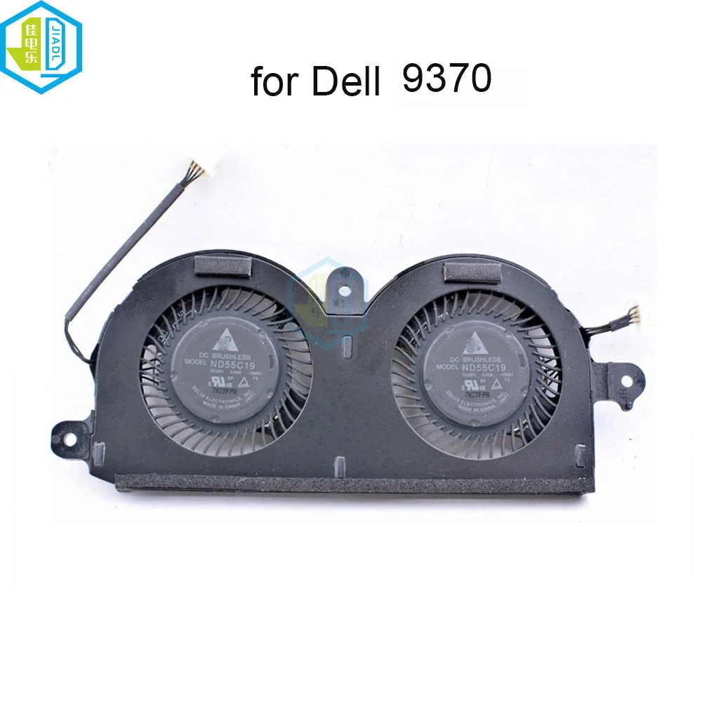 

Laptop CPU Cooling Fan Cooler For Dell XPS 13 9380 9370 0980WH 980WH CN-0980WH ND55C19-16M01 DC5V Computer Processor Radiator