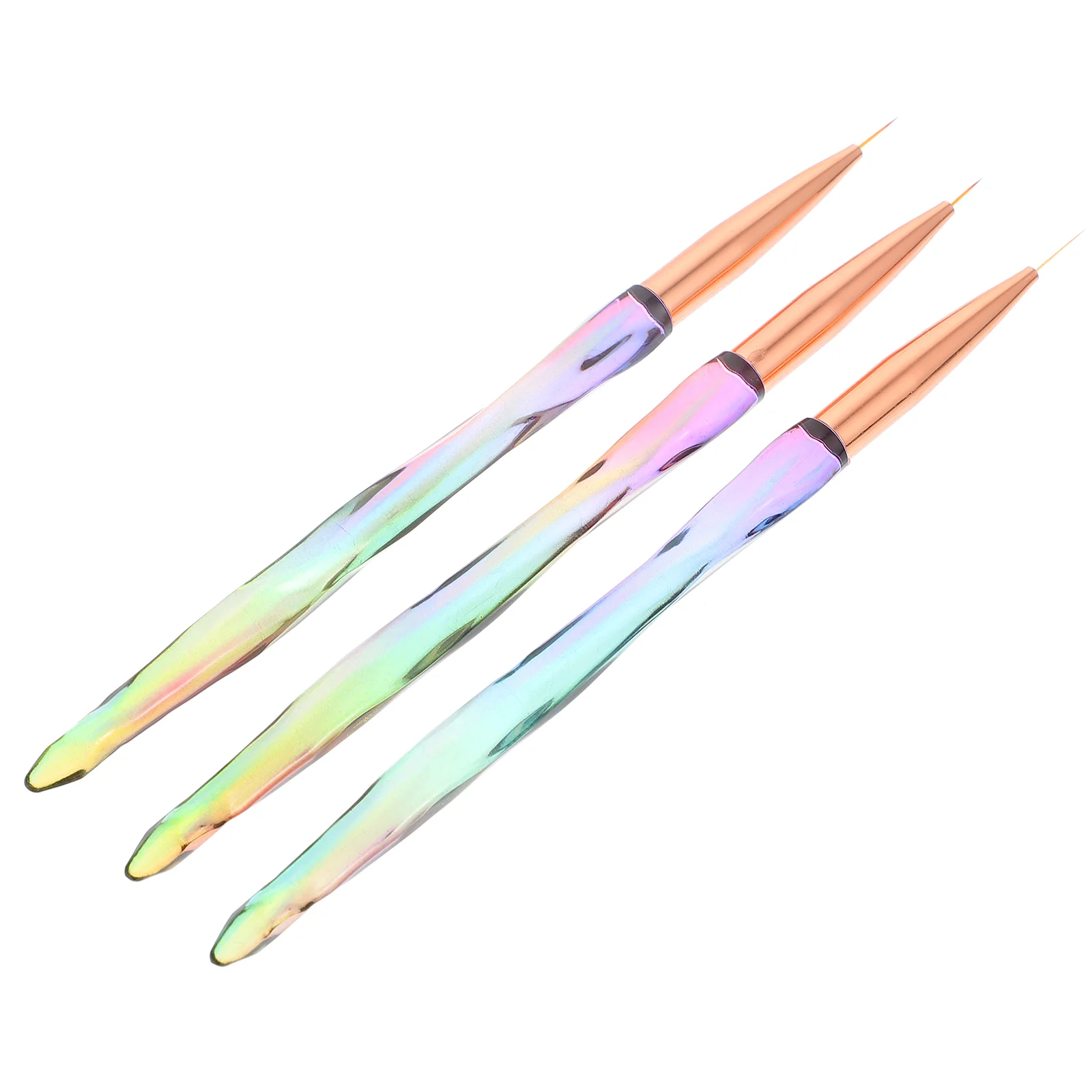 

3pcs Nail DIY Drawing Pens Manicure Line Drawing Pens Nail Art Accessories