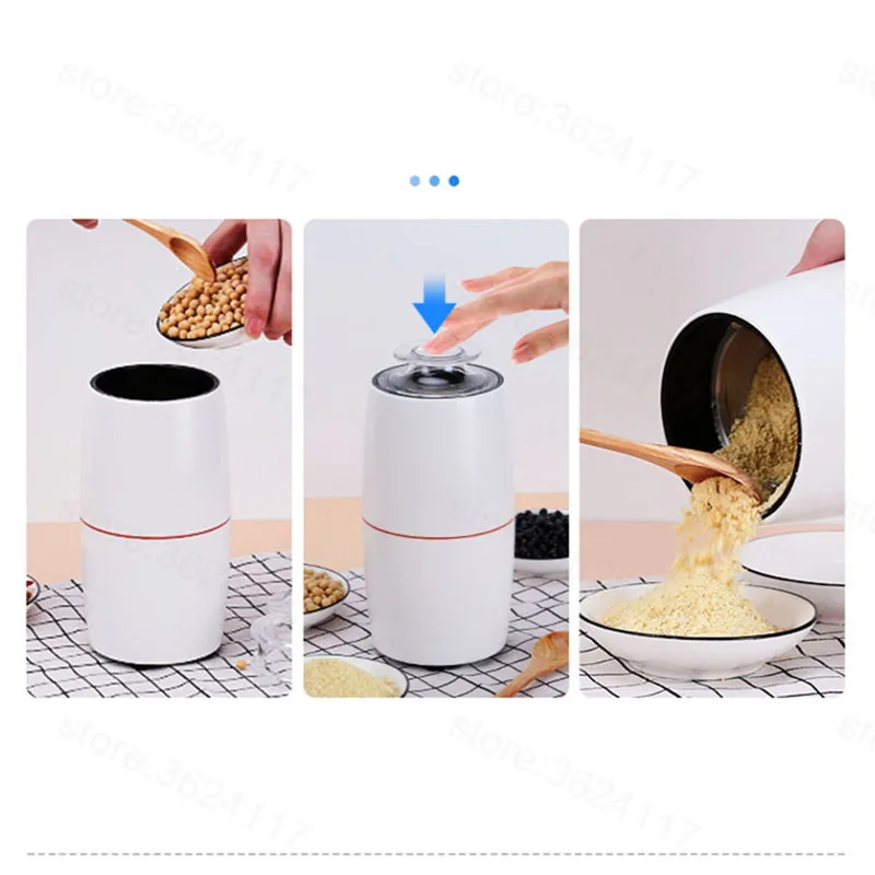 Online Original Youpin Mühle Körner Gewürze Grinder Getreide Trockenen Essen Elektrische Kleine Ultrafeinen Trockenen Fräsen Maschine Kaffeemühle