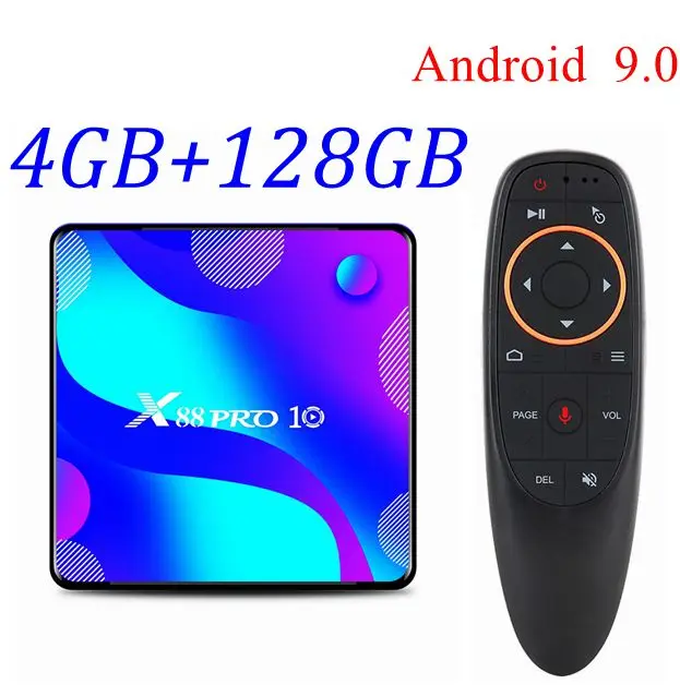 Приставка Смарт ТВ X88 PRO 10 на Android 4 + 128 ГБ ядра 2 ГГц|ТВ-приставки и медиаплееры| |