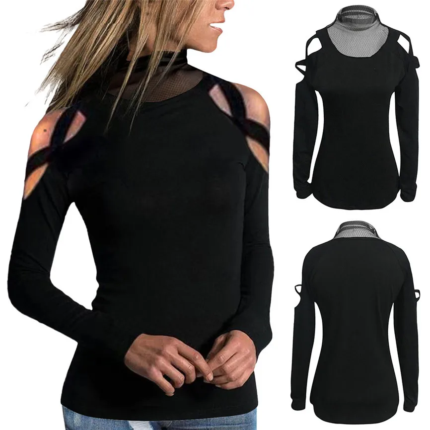 Blusas Mujer de Moda 2019 Женская Осенняя Базовая футболка свободные однобортные рубашки с