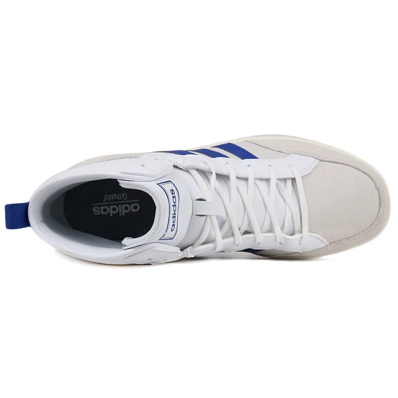 Новинка оригинальные мужские теннисные туфли Adidas COURT80S кроссовки средней длины |