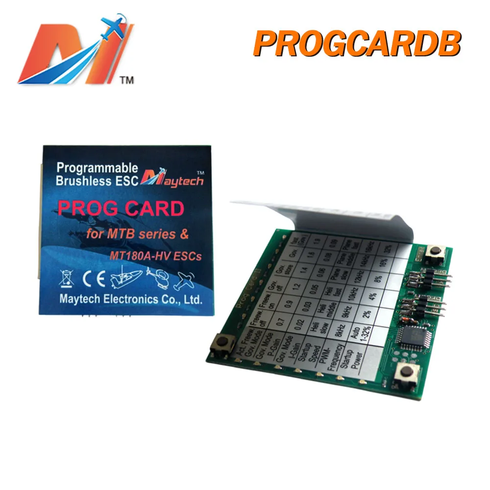 Maytech Progcard ProgcardB для программирования MTB TigerShack серии ESCs Baitboats RC - Цена: 484,81 руб.
