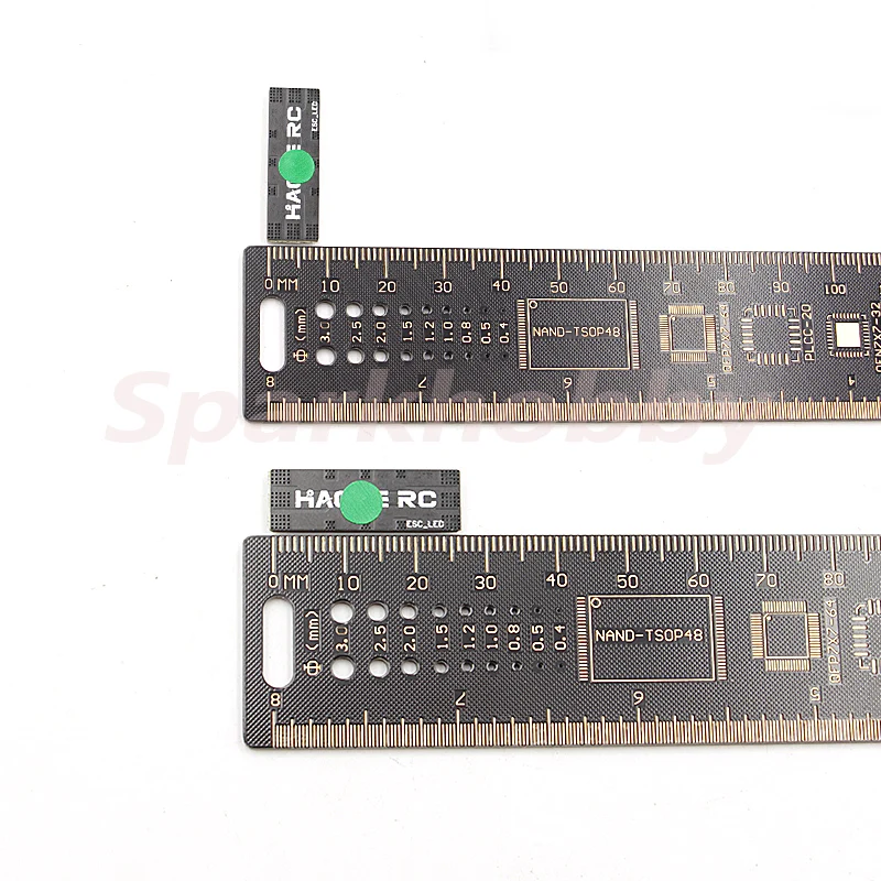 2 шт haoye rc esc светодиодный esc 1g 6s esc плата