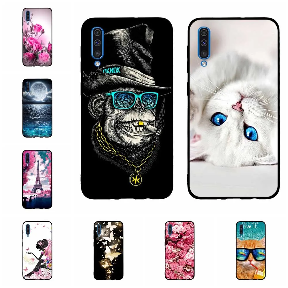 Чехол для телефона Samsung Galaxy A10 A20 A30 A40 A50 A70 Ультратонкий Мягкий силиконовый чехол