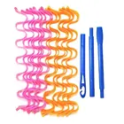 Спиральные бигуди для завивки волос, набор для укладки, не нагревается, подходит для большинства типов волос