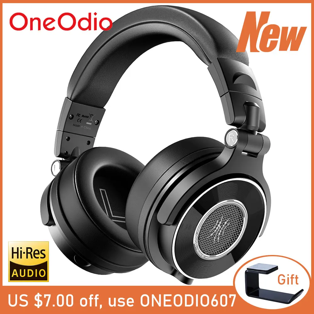 Oneodio Монитор 60 Hi-Res Аудио Проводные Наушники Студия Мониторинг наушники для DJ