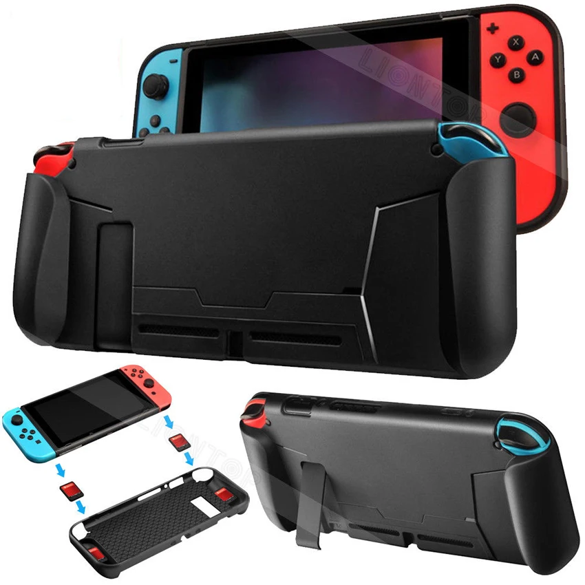 

For Nintendo Switch Game Case TPU Silicon Shockproof Cover NS Host Storgage Bag Horsepower School Bag Mini Handheld Carrying