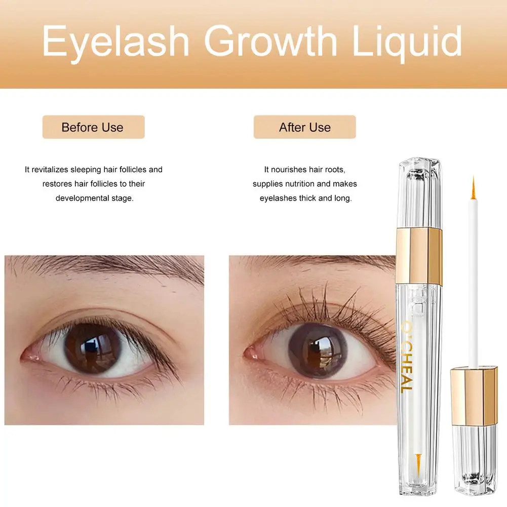 Натуральная Сыворотка для роста ресниц более здоровый толстый длинный усилитель