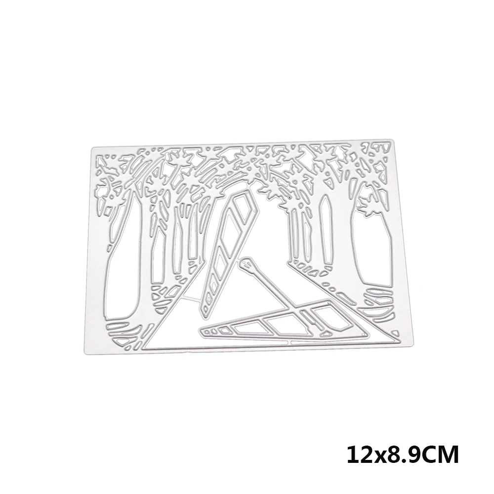 Лес Anvenue рождественские заготовки Скрапбукинг Новое поступление металлический