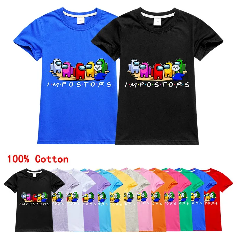 

Новая летняя хлопковая футболка для мальчиков футболка для девочек Забавная детская футболка в стиле Харадзюку детские топы, футболки с ри...