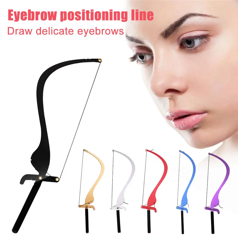 1 шт. новая линейка для микроблейдинга маркер с 10 нитями измерительная бровей