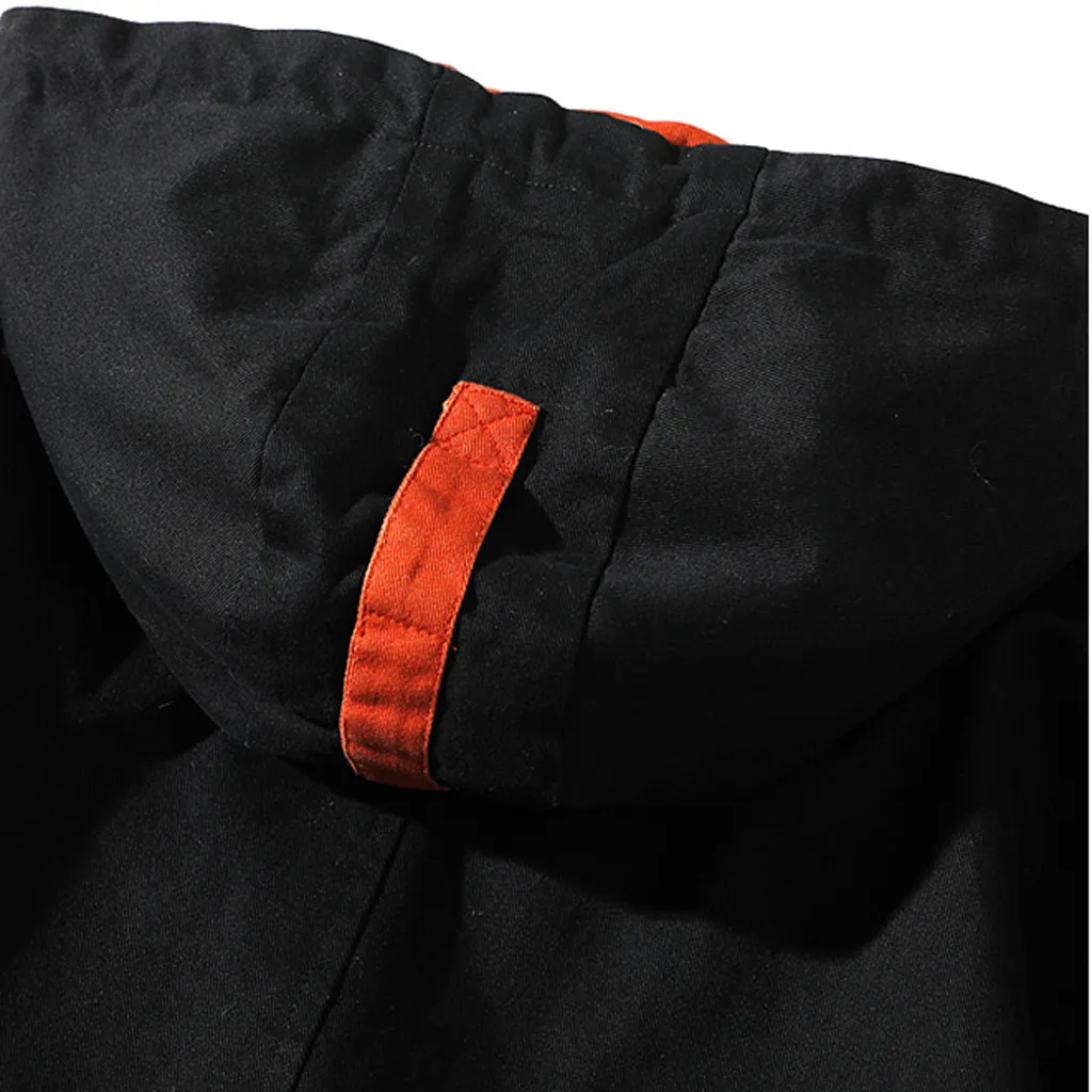 

Hip Pop Bomber Jacket Fashion Men Autumn Winter Solid VogueLong Sleeve Jacket Coat Male Loose Streetwear For Teenager Coat