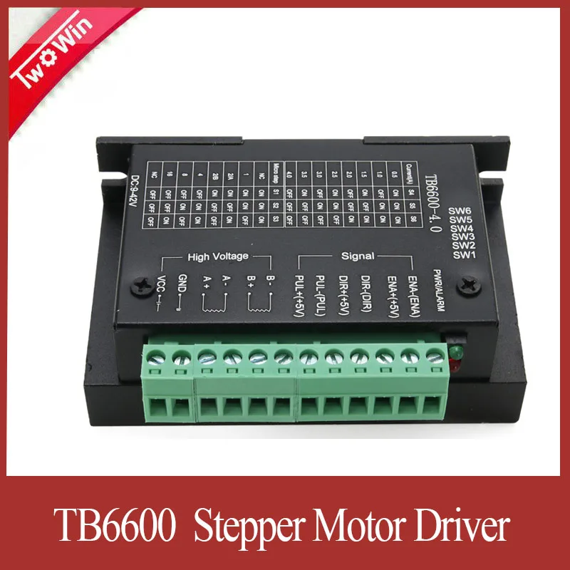 TB6600 контроллер шагового двигателя 4A 9 ~ 42V TTL 16 Новая обновленная версия 42/57/86 микро