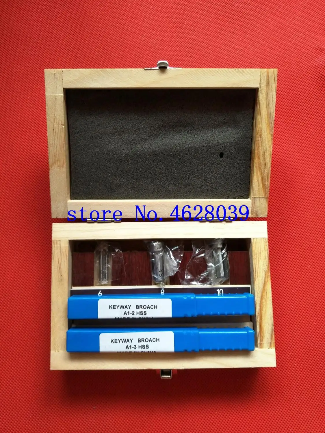 Набор сверл из быстрорежущей стали 6 шт. 2 мм 3 6/8/10 цанговых втулок с шипами режущие