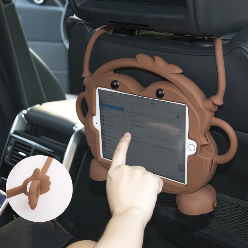 Детский силиконовый чехол CHINFAI ударопрочный нетоксичный для iPad 2018 2017 Air2 Pro 9 7