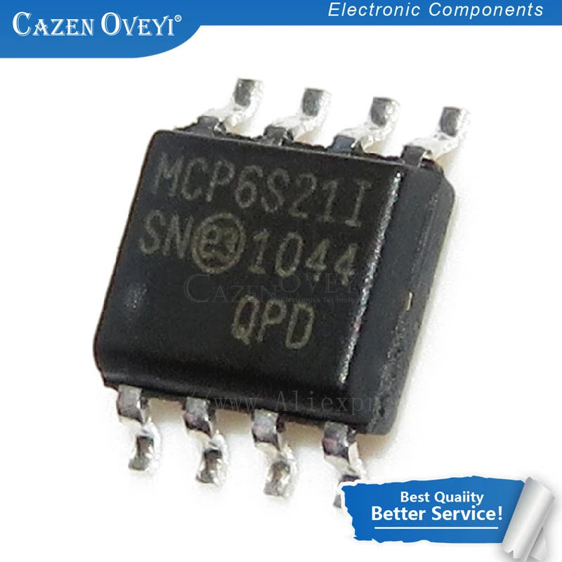 1 шт./лот MCP6S21-I/SN MCP6S21 SOP-8 | Электронные компоненты и принадлежности